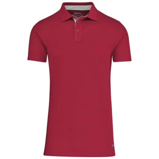 Mens Hacker Golf Shirt Red